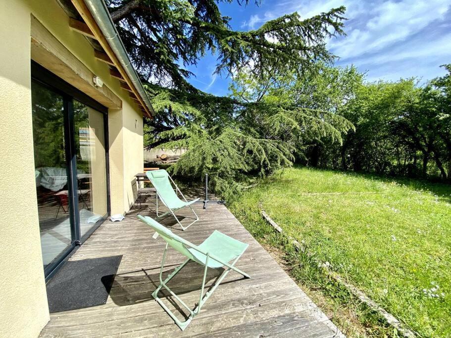 La Lande - Petite Maison Avec Jardin Vendat Kültér fotó